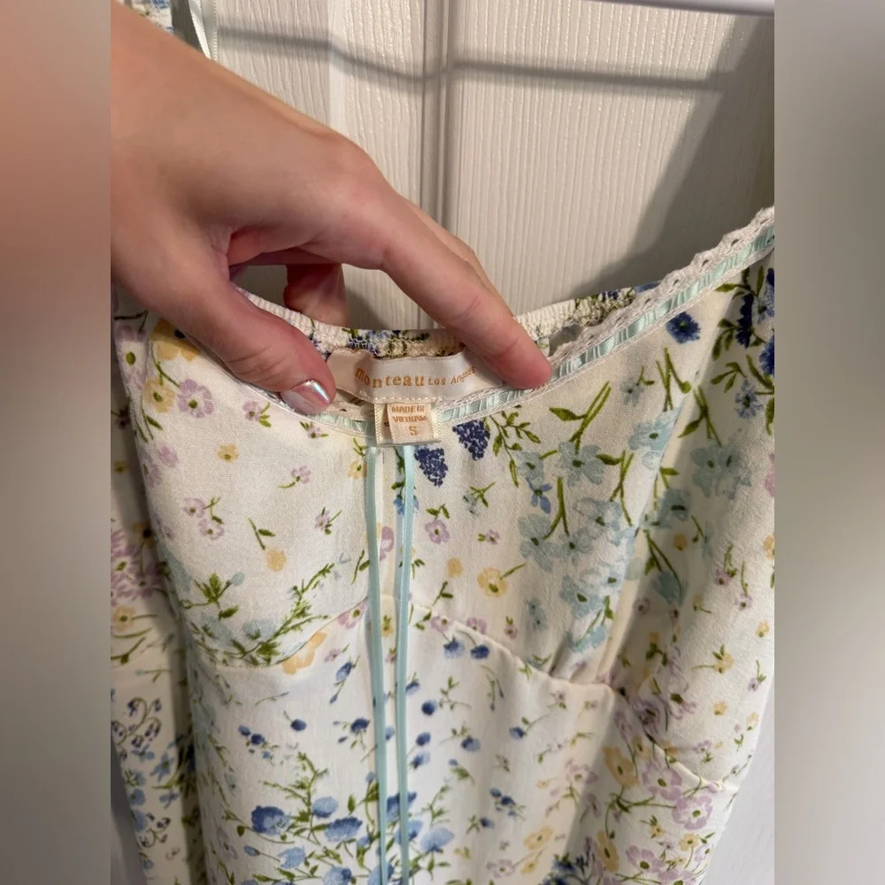 Spring Midi Dress sz S - Picture 3 of 4